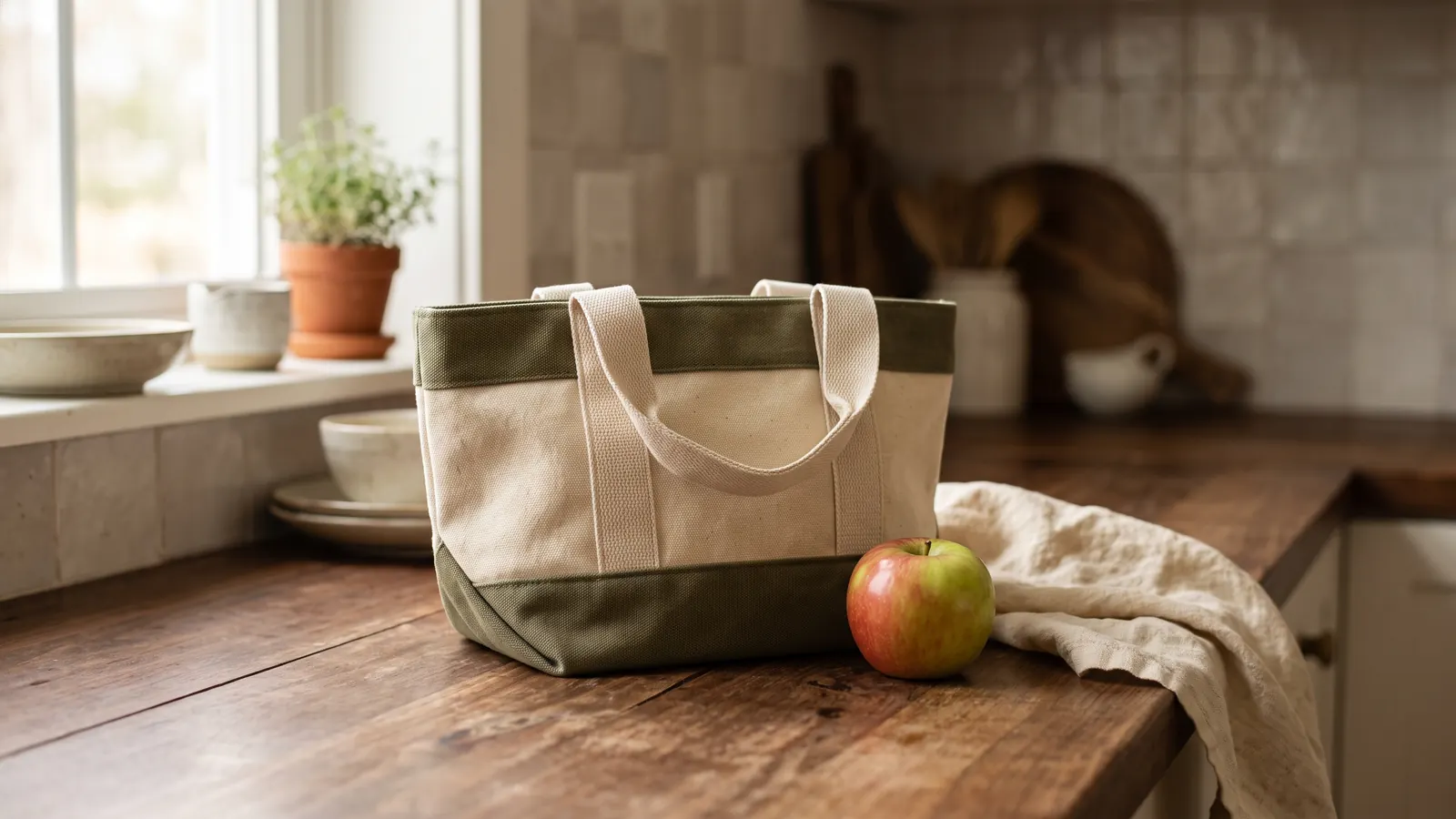 Apolis lunch bag