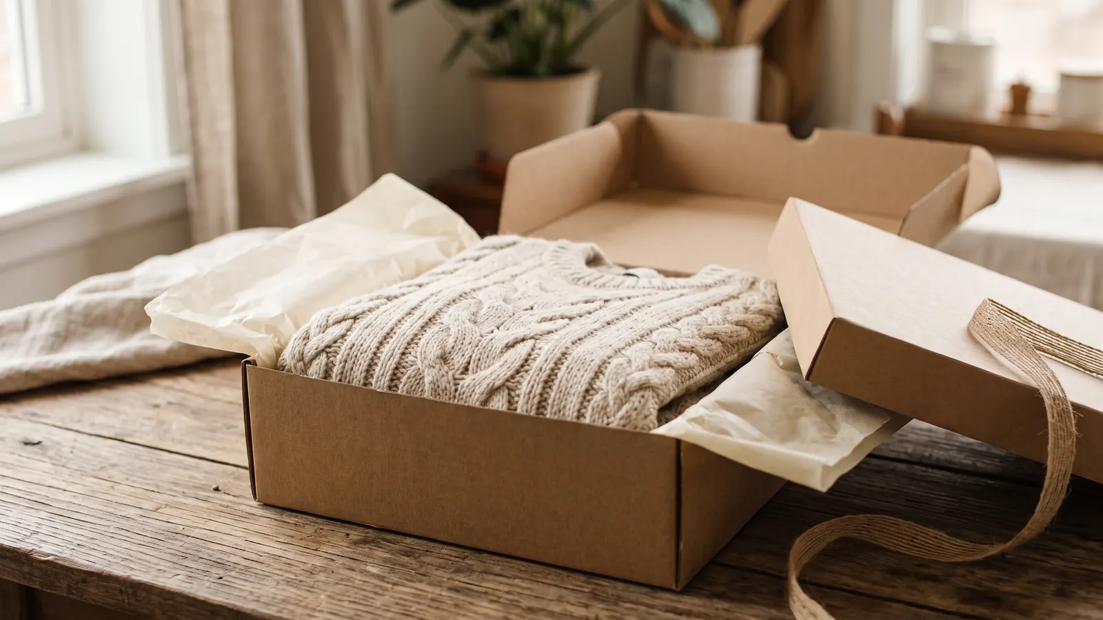 How to choose and wrap a sweater gift